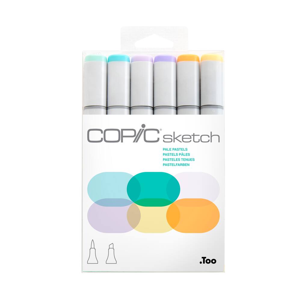 Copic® Pale Pastels Sketch Marker Set | Michaels